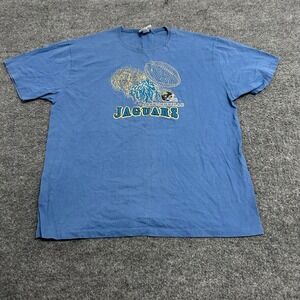 G-III 4Her T-Shirt Womens Size XL Blue Jacksonville Jaguars NFL Cotton Graphic